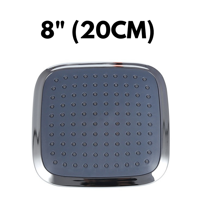 Wall Shower Mandi 20cm Chrome 8&quot;/ Shower Tanam High Quality