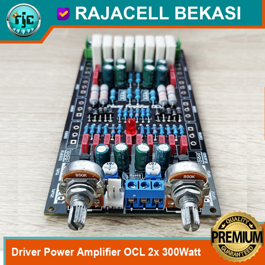 Amplifier OCL 300W Stereo SOCL Audio Power Amplifier Driver Ampli