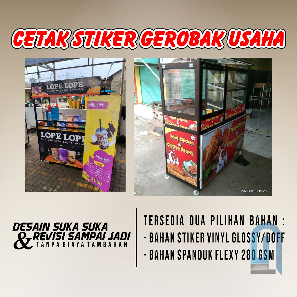 

STICKER GEROBAK STICKER DAGANG STICKER GEROBAK MARTABAK SPANDUK BANNER CUSTOM