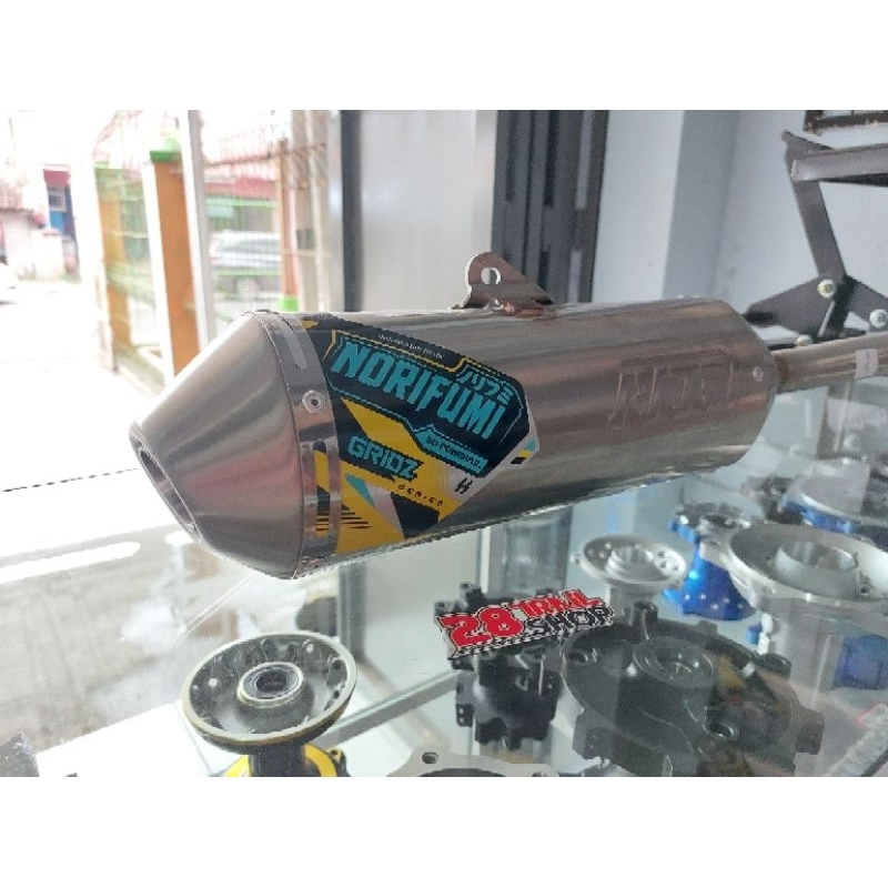 KNALPOT WR 155 NORIFUMI GRIDZ