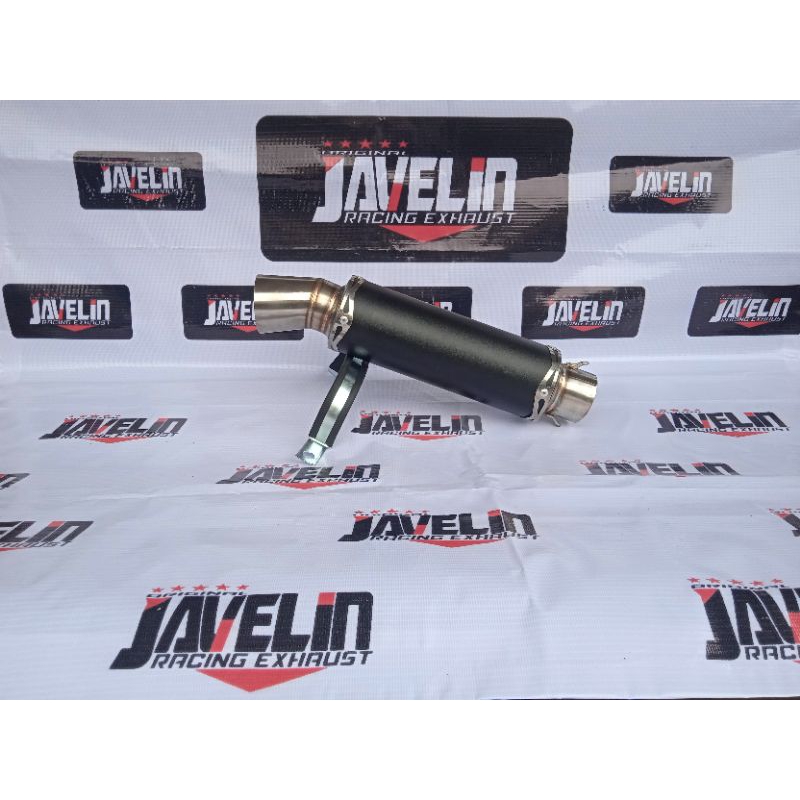 Silencer Knalpot Racing CORONG COATING Polos/Laser Nama (Inlet 50) Semua Tipe Motor