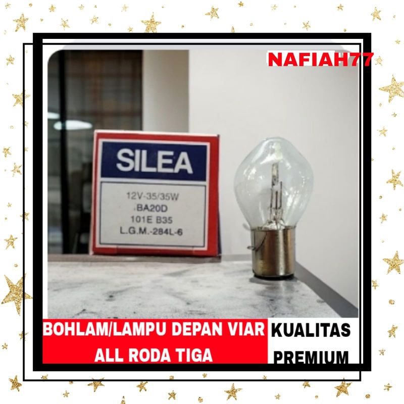 BOHLAM LAMPU DEPAN MOTOR RODA TIGA VIAR KARYA TOSSA DLL