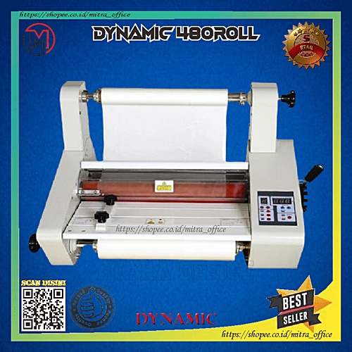 

Dynamic 480 Roll/Mesin Laminating/Mesin Penghancur Kertas/Mesin Hitung Uang/Cash Box/Jilid/Stapler