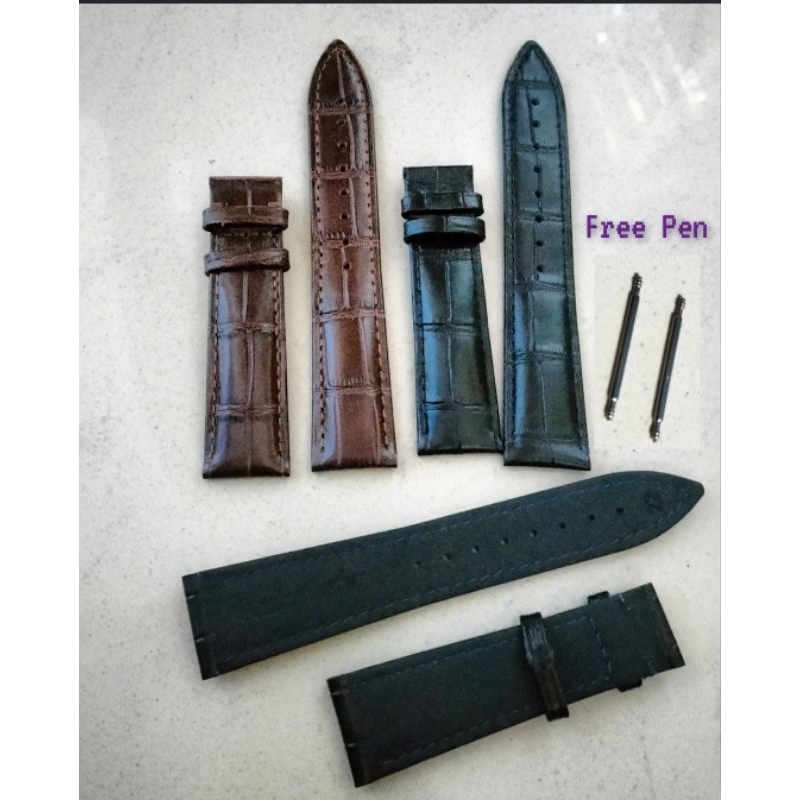 Strap Tali Kulit Jam Tangan Seiko AC Original Kualitas Premium