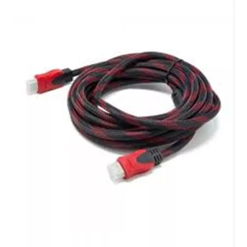 Kabel HDMI to HDMI 3 Meter Nylon Tebal