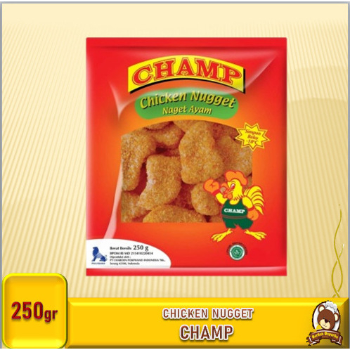 

Champ Chicken Naget Nugget 250g By Fiesta Distributor Frozen Food Murah Bogor