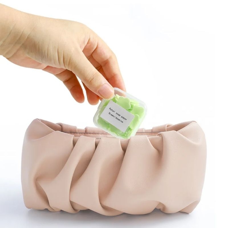 Sabun Kertas Cuci Tangan Wangi Soap Paper Sabun Kertas Traveling