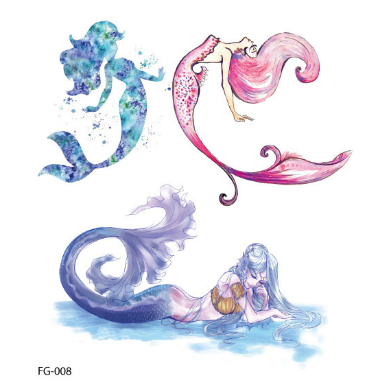 CSP151 – Water Tattoo Fairy Tale Butterfly Flower Temporer Cosplay Instan