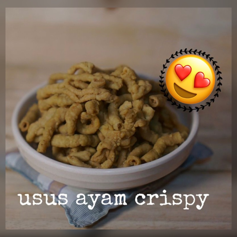 

usus crispy 250gr gurih renyahh