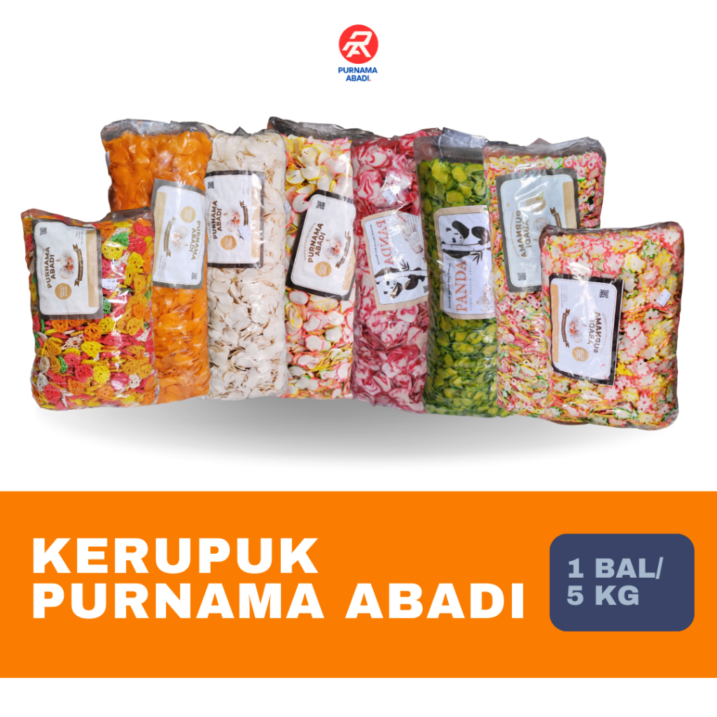 

Kerupuk Mentah Cap Purnama Abadi 5 KG 1 BAL