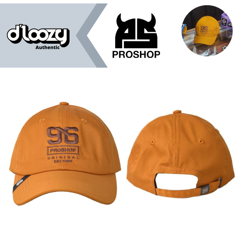 PROSHOP Topi Baseball Polocap Polo Cap Mustard 02