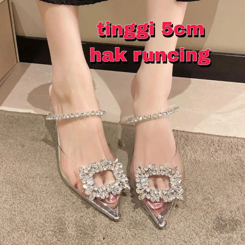 (( 01 PU) Hills/high heels fransisca karen 5cm