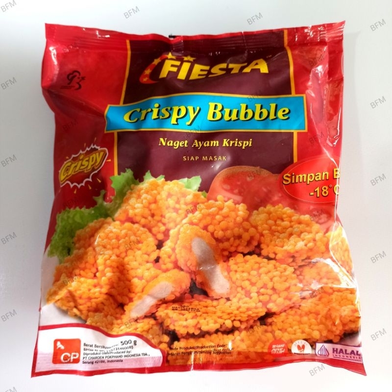 

Fiesta Crispy Bubble / Naget Ayam Crispy 400 Gr