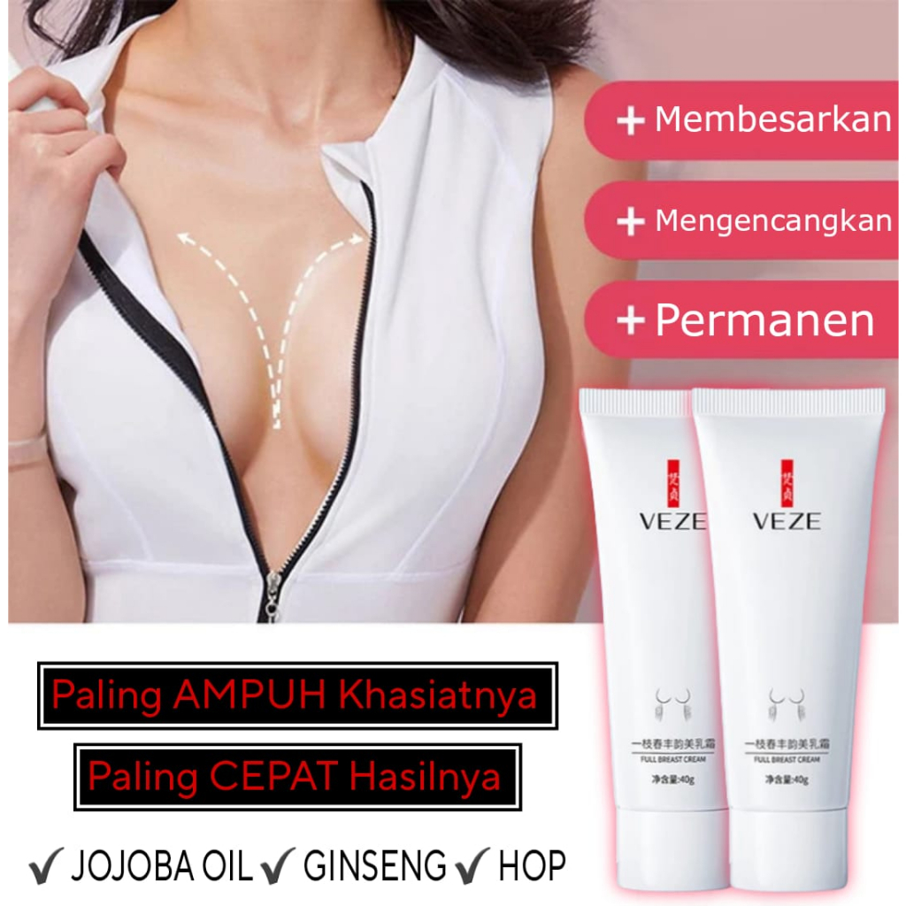 VEZE  Krim Pembesar Payudara Natural Herbal