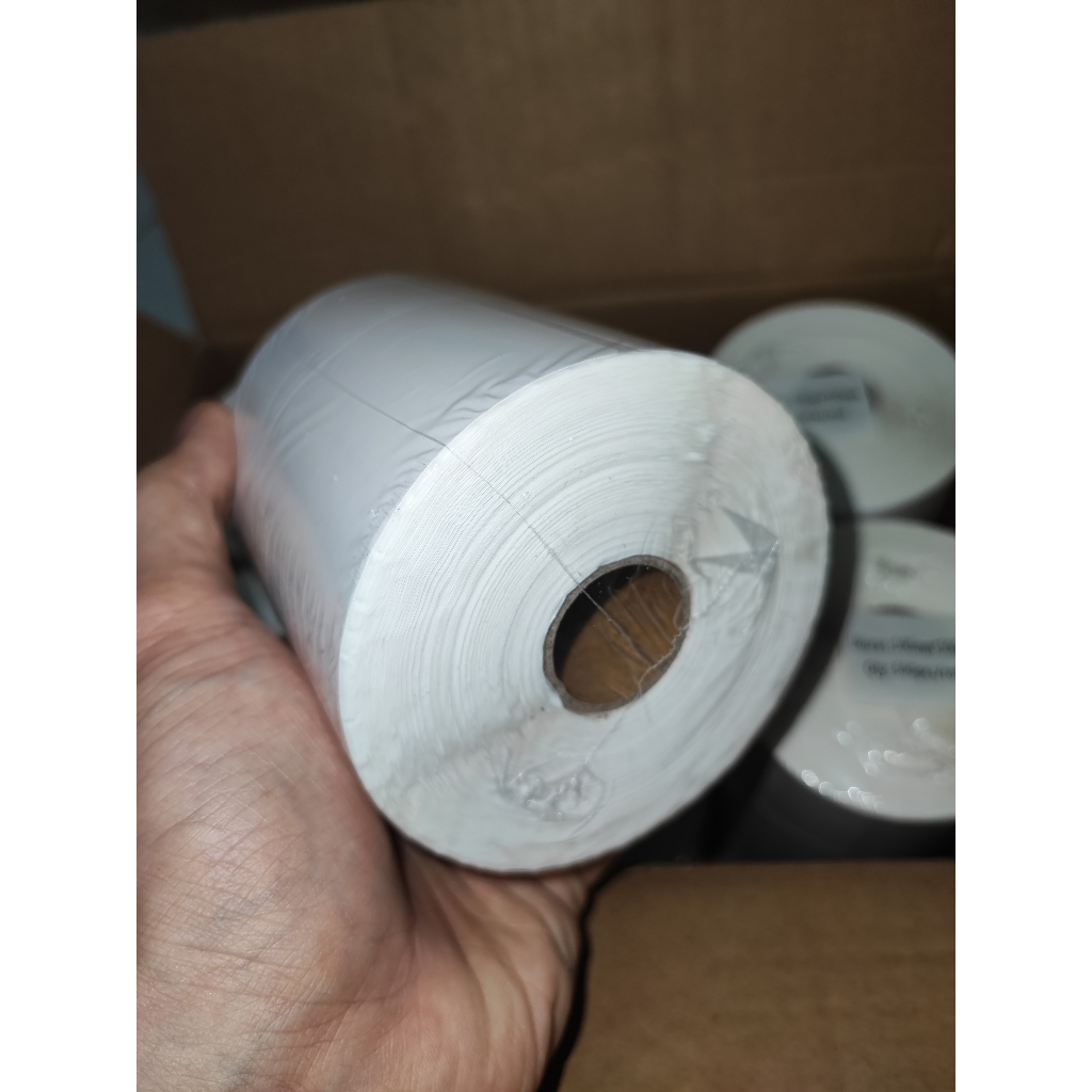 

Kertas Sticker Label Thermal Barcode Resi 100x100 Mm Isi 500 Pcs RB9