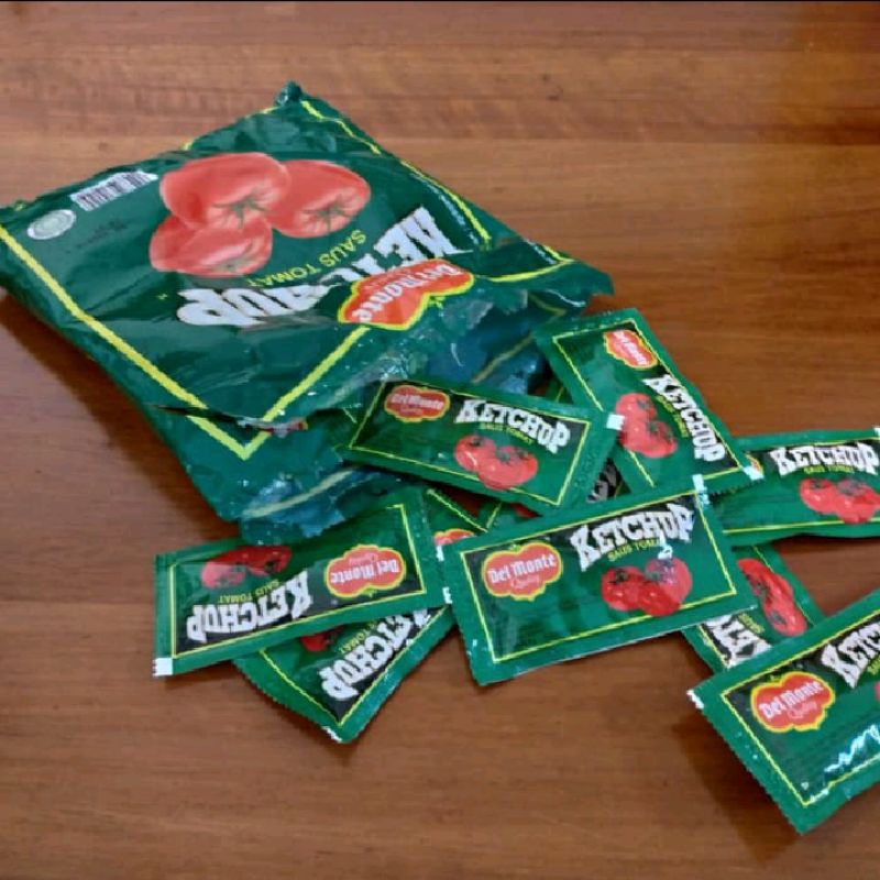 

Delmonte Saus Tomat Sachet Isi 24