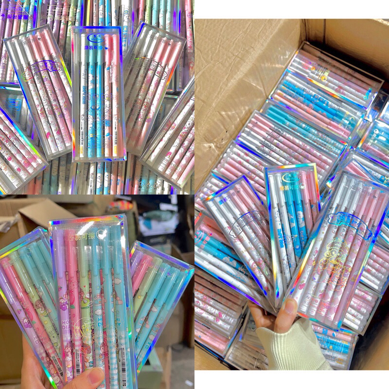 

Pulpen Bisa Dihapus || erasable pen 1 pack isi 12 pcs