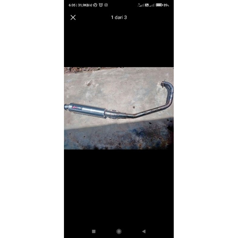 knalpot satria fu karbu lone rider