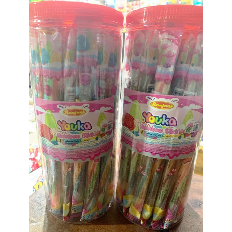 

YOUKA RAINBOW STICK 1 TOPLES ISI 30PCS @12gr