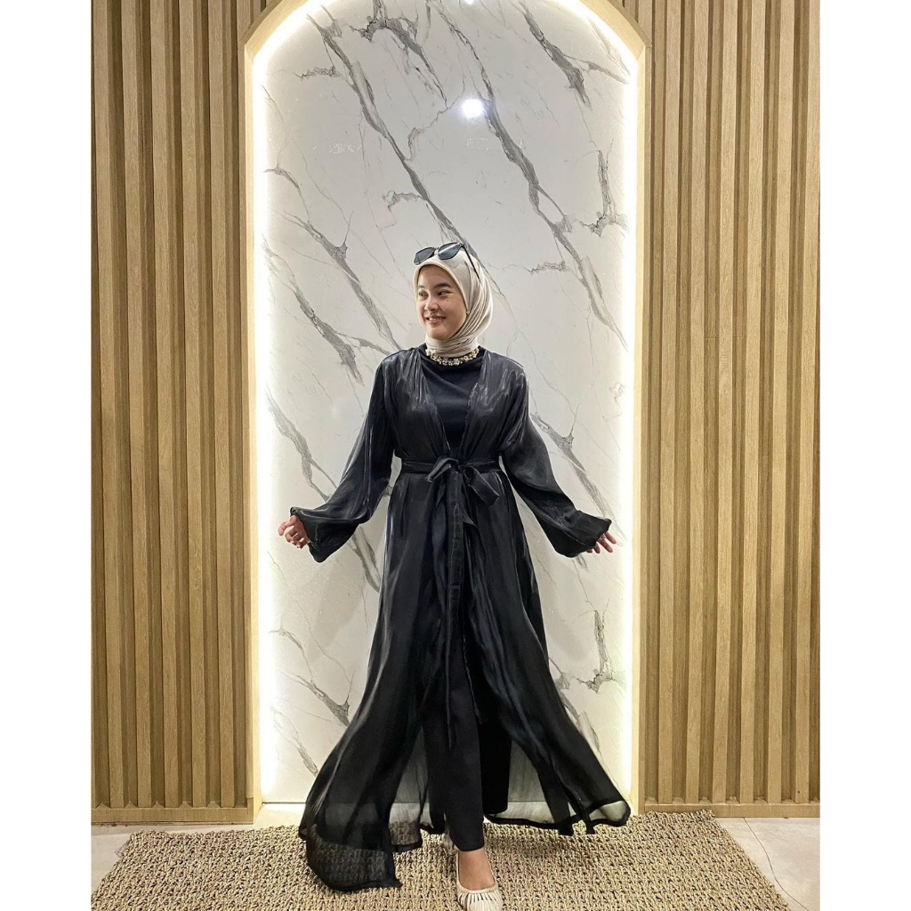 LIMITED - MEDINA ABAYA SHIMER OUTER EID SERIES