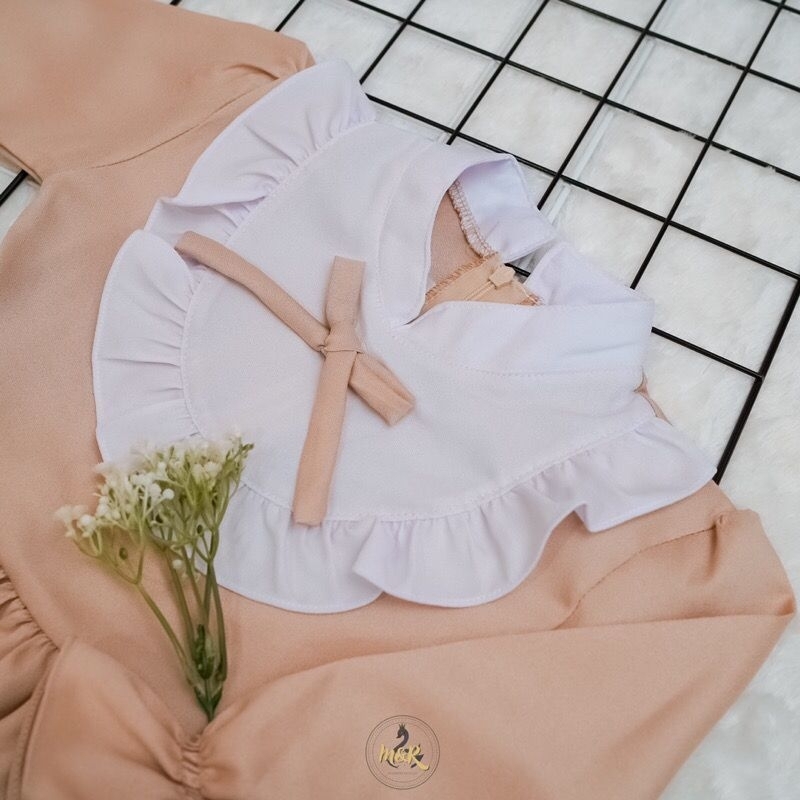 TUNIK ANAK PEREMPUAN BIANCA DRESS TERBARU/1-8TAHUN