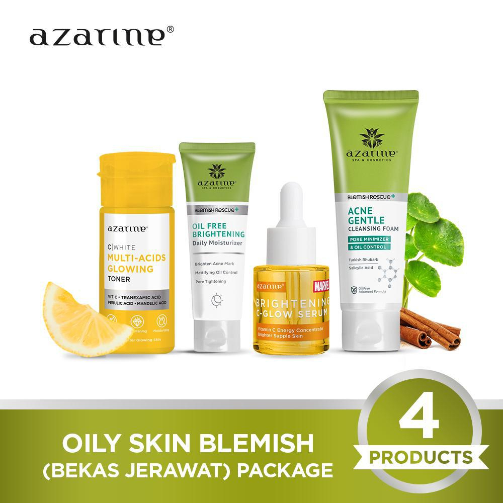 Azarine Oily Skin Blemish Package (Bekas Jerawat)