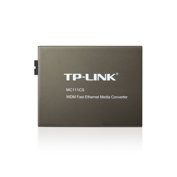 TpLink TL-MC111CS Media Converter Fiber Optic WDM 100Mbps Single Mode