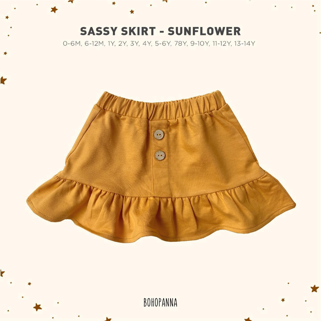 BOHOPANNA - SASSY SKIRT NEW - Rok anak perempuan