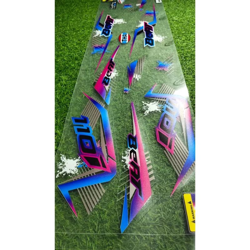 Striping Transparan Beat Street Deluxe 2020 sampai 2023