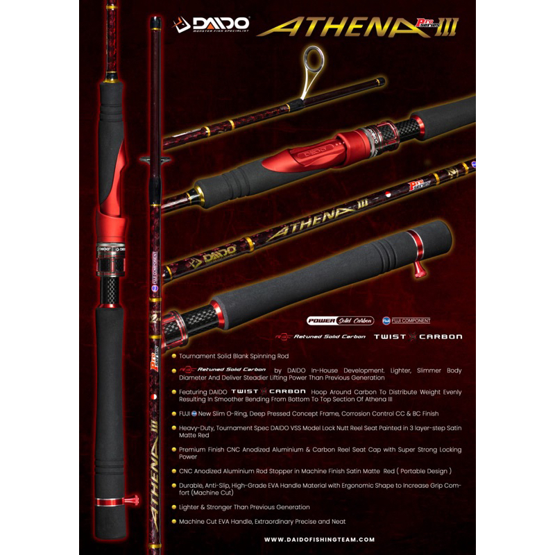 JORAN DAIDO ATHENA 3 PRO SERIES SPINNING/FULL BUSA