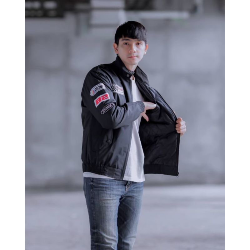 Jacket Nascar Racing Pria Wanita The Bojiel Jaket Sunmori Boomber Original Terbaru New Tren Kekinian Anti Air