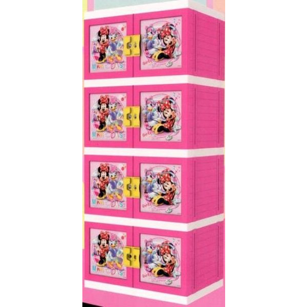 STIKER LEMARI PLASTIK 8 PINTU