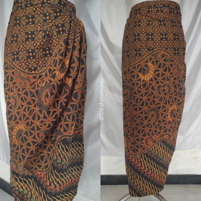 Jarik Kain Batik Coklat / Jarik Kebaya Coklat / Kain Jarik Wanita / Rok Batik / Rok Wanita Batik