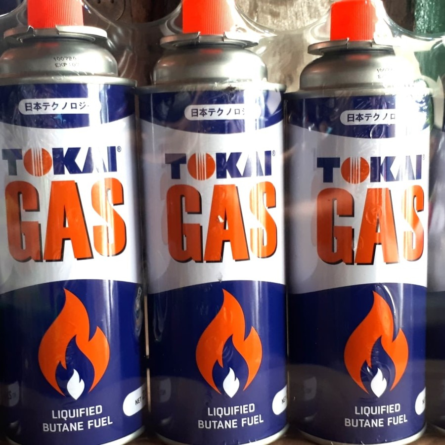 Gas Portable Tokai 235 Gr Gas Kompor Portable Gas Kaleng Tokai 235gram