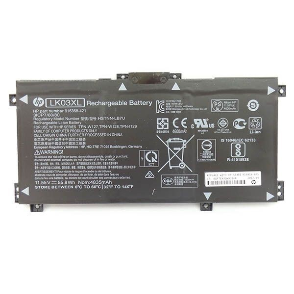 Baterai HP Envy 15-BP 15-CN 15M-BP 15M-BQ HSTNN-LB7U TPN-W217 LK03XL