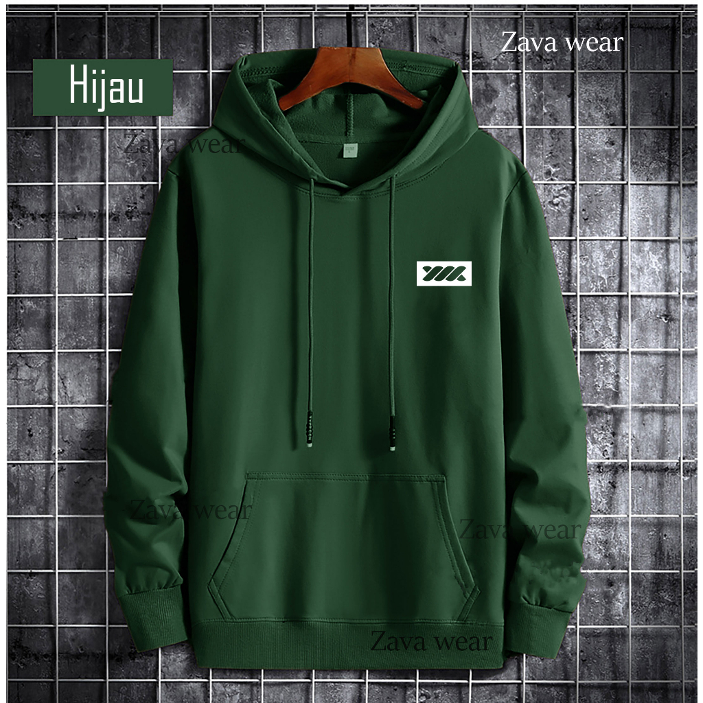 SWEATER HOODIE DISTRO Pria Wanita Premium Bahan Fleece TEBAL Zava wear