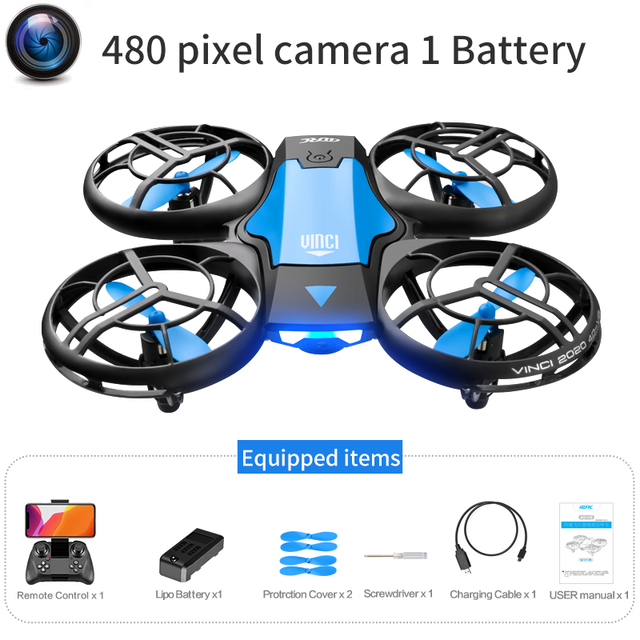 quadcopter Drone Profesional HD helikopter mainan remote control pesawat lipat rc helikopter drone q