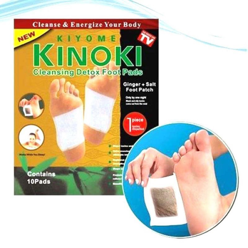 KINOKI DETOX KAKI/1box isi 5 pasang(10pcs)/KINOKI GOLD