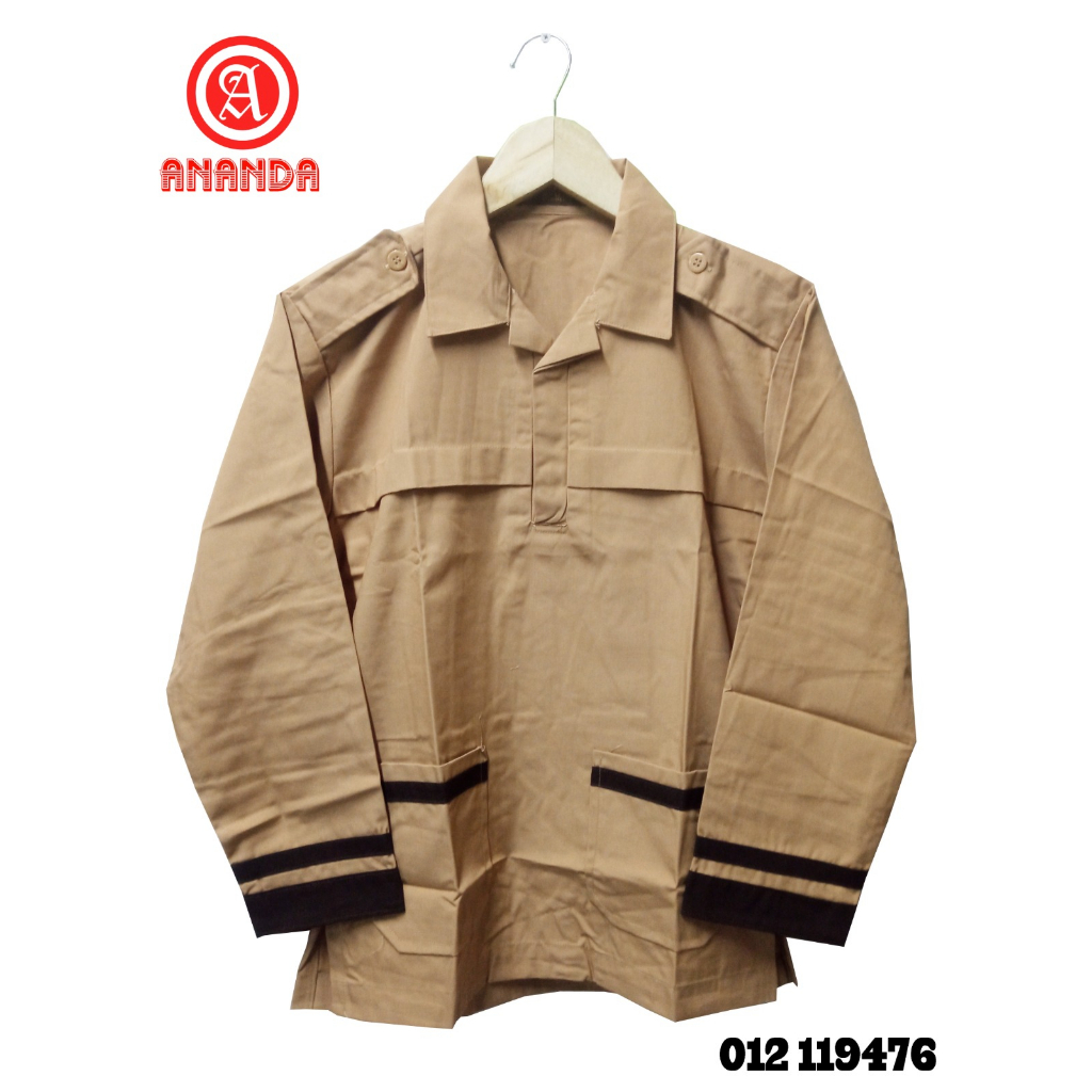 hem panjang anak perempuan seragam sd pramuka siaga SD Pramuka Siaga