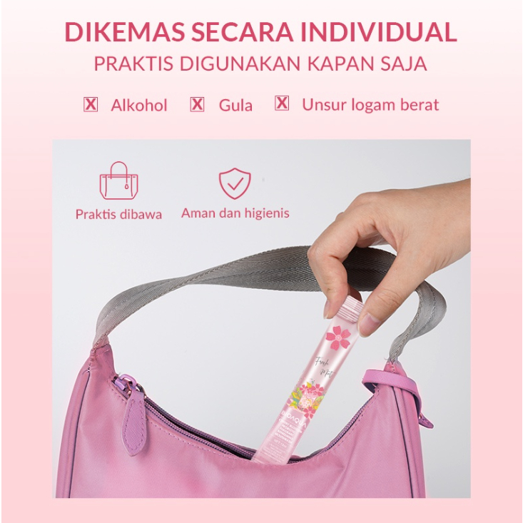 BIOAQUA PROBIOTIC REFRESHING MOUTHWASH 13ML BPOM ORIGINAL OBAT KUMUR BIOAQUA PEWANGI MULUT PENYEGAR MULUT PENYEGAR NAFAS PENGHILANG BAU MULUT CHERRY BLOSSOM MEN MINT LEMON PR0BIOTIC FRAGRANT PEMUTIH GIGI PENGHILANG BAU ROKOK DI MULUT MOUTH WASH