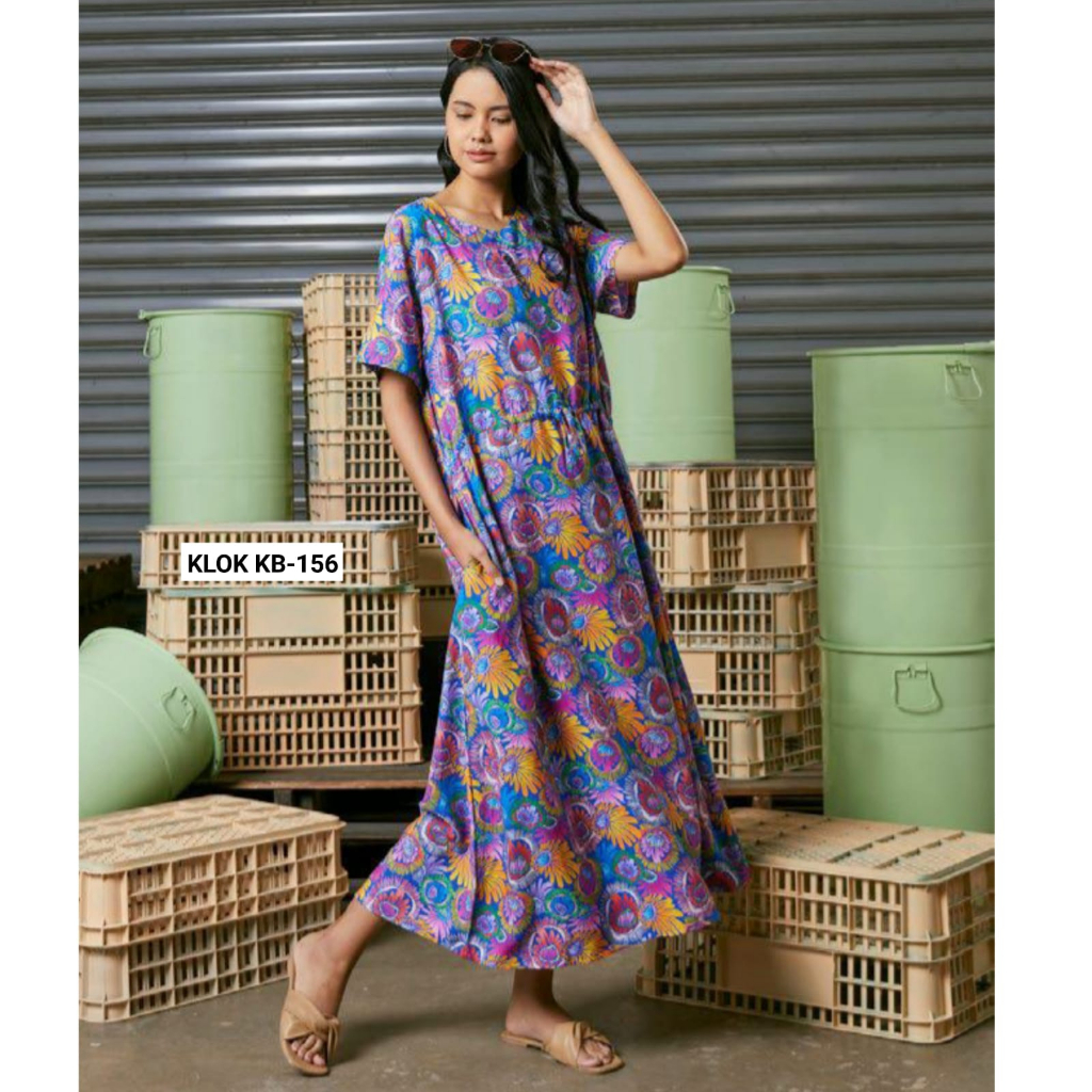 AS KLOK Daster Batik Kudamas LD 112cm - 114cm