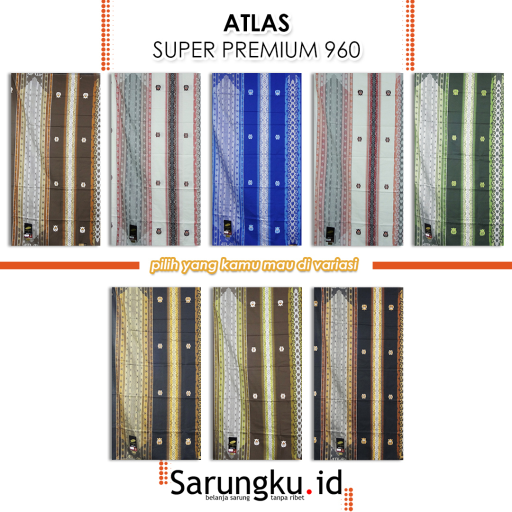 SARUNG ATLAS SUPER PREMIUM 960