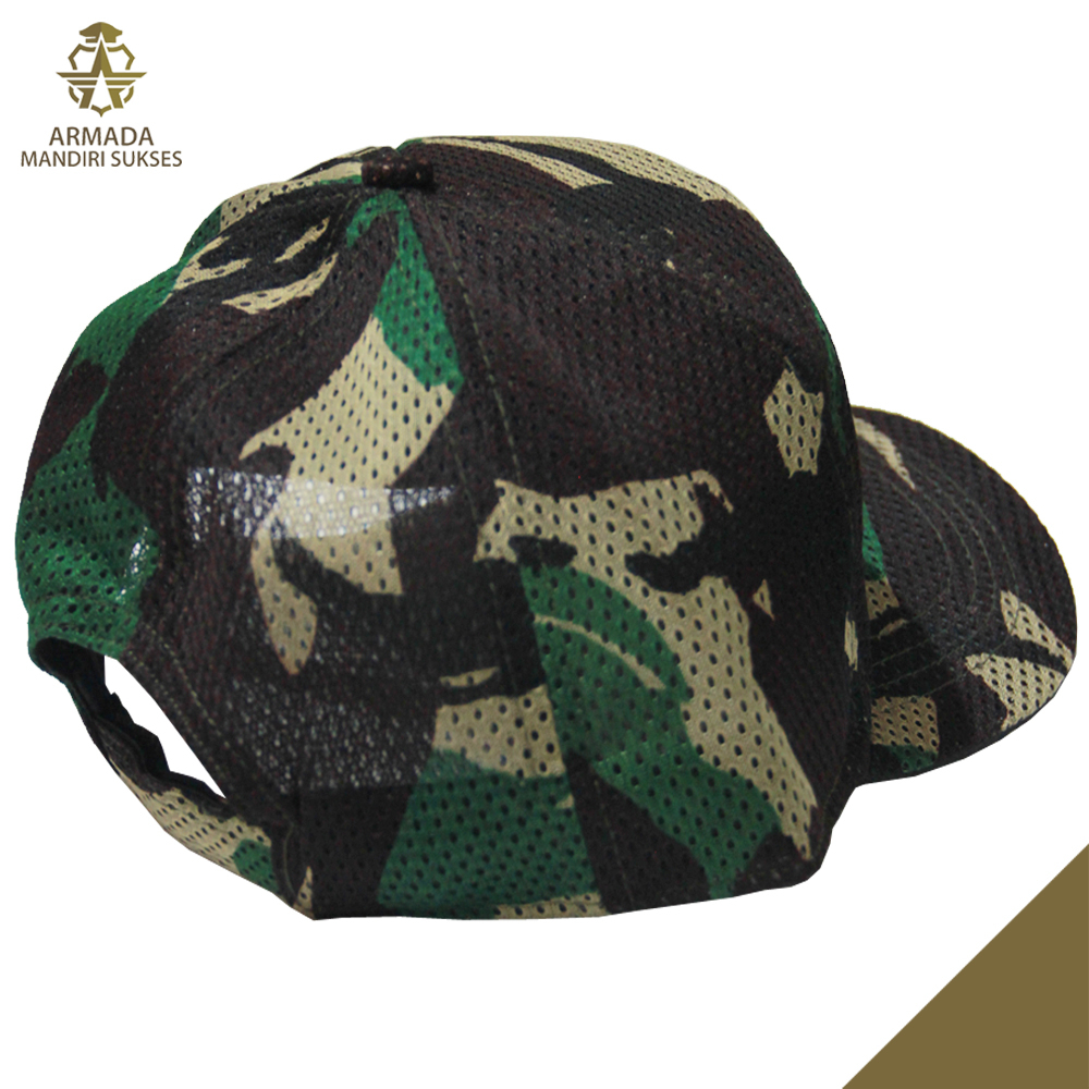 Topi Jaring Kostrad Loreng - Topi Kostrad Loreng