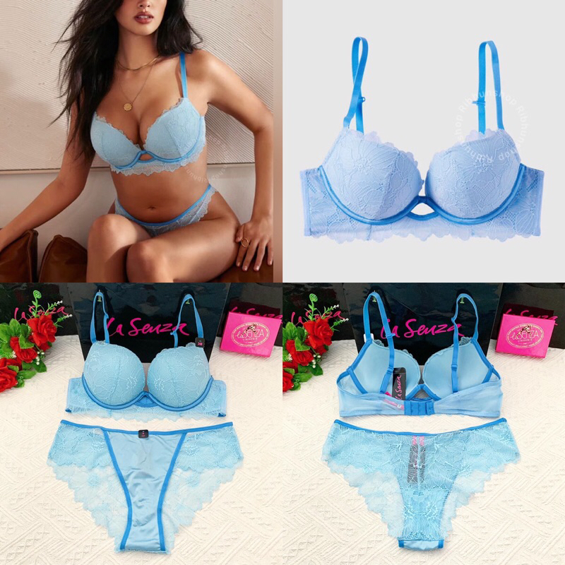 Original La senza  Beyond Sexy Bra Set Push up Gel Size 32C/S 34C/M