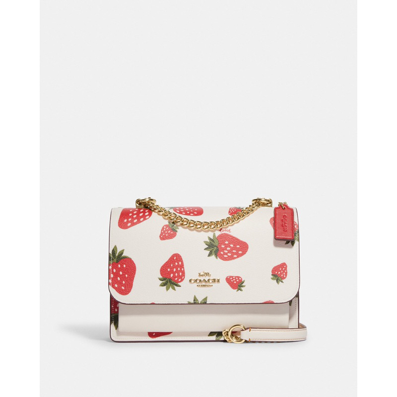 Coach Klare Crossbody With Wild Strawberry Print (CH 333)