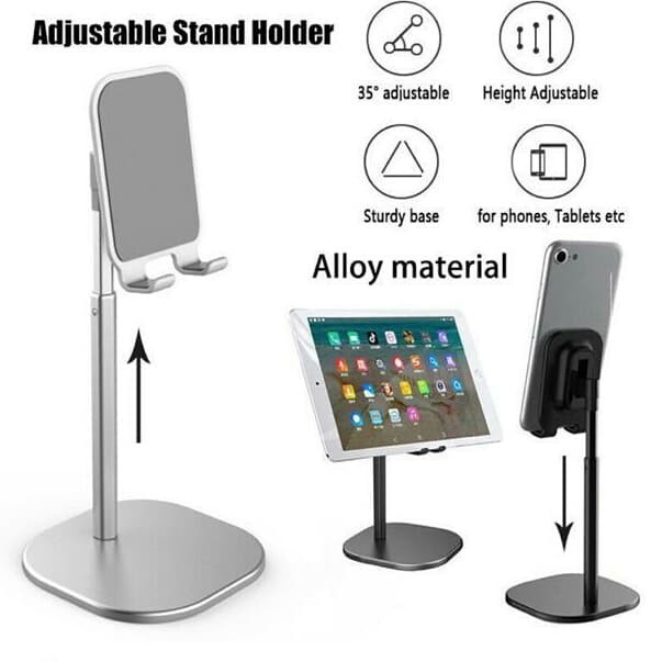 HOLDER HP HD-29 FOLDING HOLDER STAND HP PHONE DESKTOP HD29 DUDUKAN Grosir