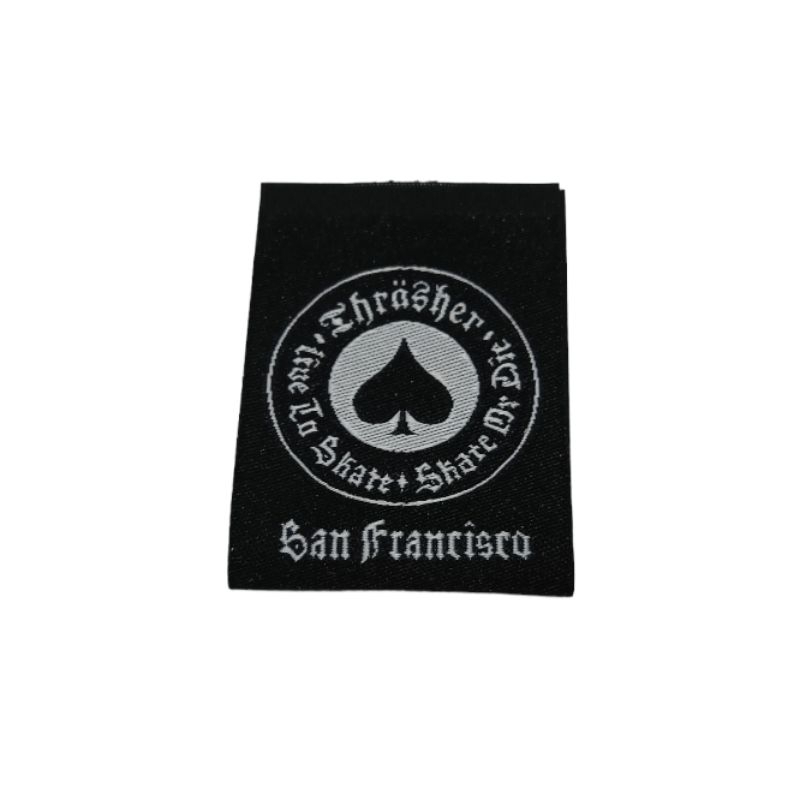 LABEL SUPPLY LABEL TAG THRASHER SKATE