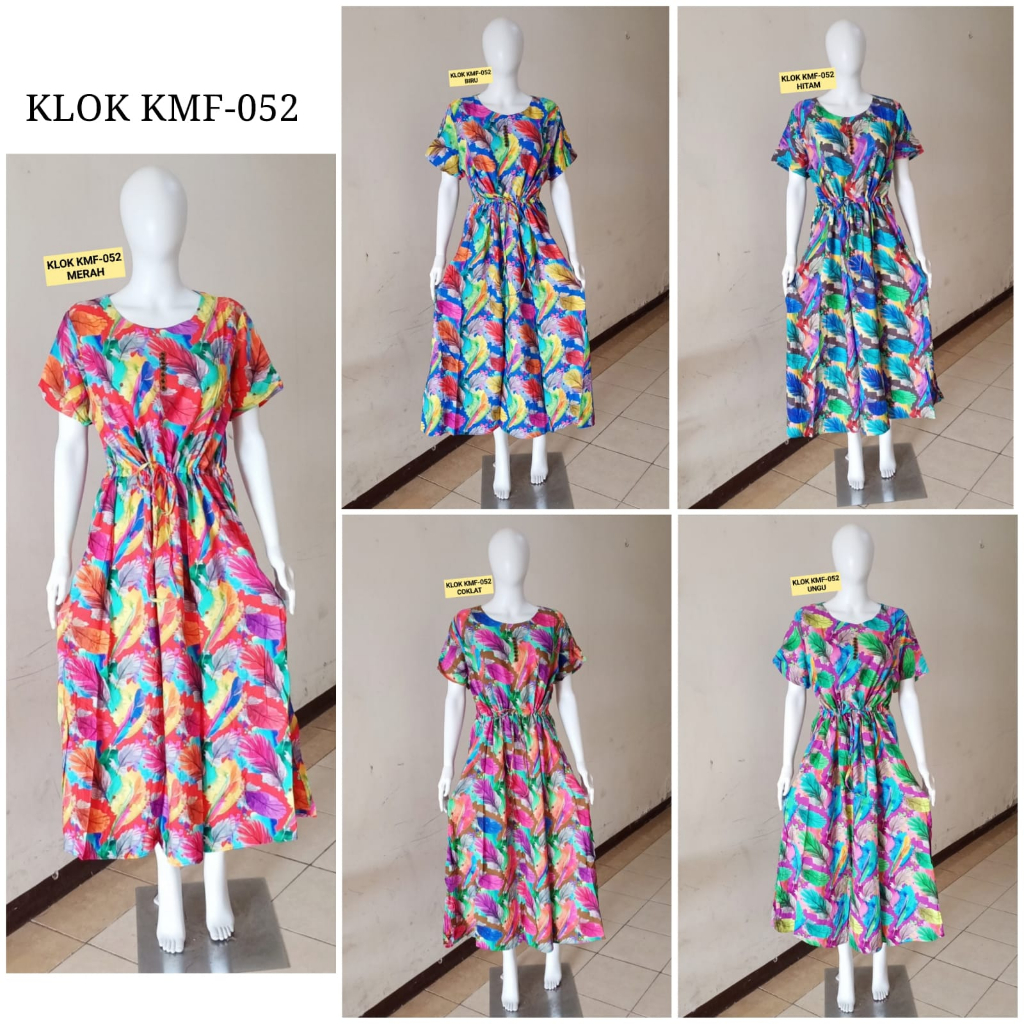 AS KLOK Daster Batik Kudamas LD 112cm - 114cm