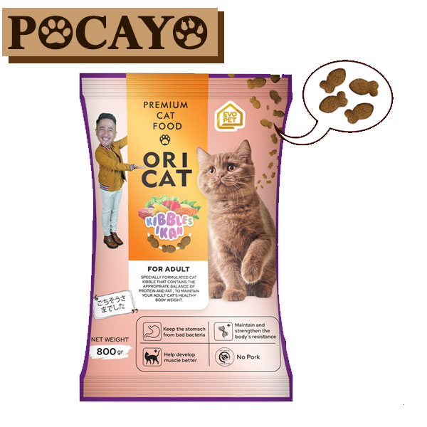 Ori Cat Freshpack Ikan 20kg (Grab/Gosend)