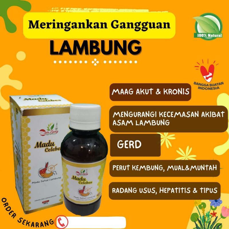 

MADU CELEBES LAMBUNG MAAG GERD